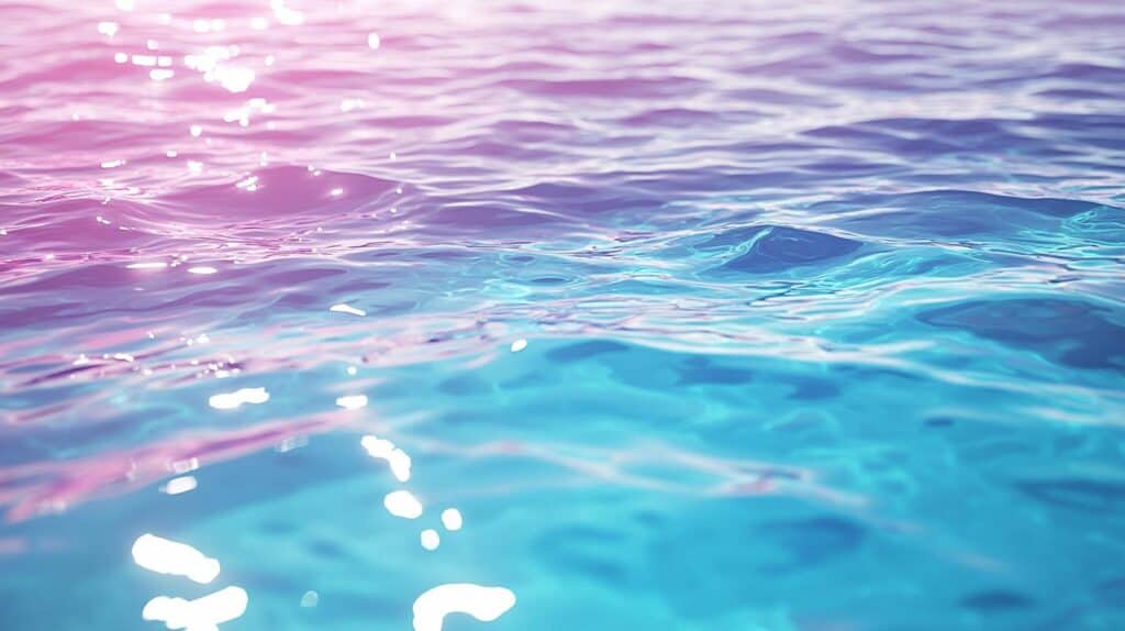 turquoise pool water surface reflection wead